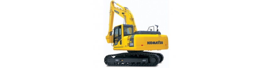 Запчасти для гусеничных экскаваторов Komatsu