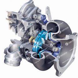 3768005 Турбокомпрессор Holset HE211W Cummins ISF 2.8