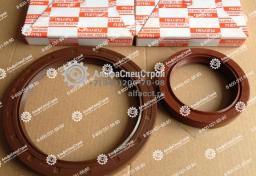 Сальники коленвала к экскаваторам Hitachi ZX200, ZX210, ZX230, ZX250, ZX280LC Isuzu 6BG1T